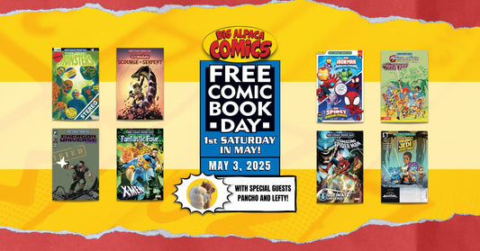 Free Comic Book Day at Big Alpaca Comics is Coming!