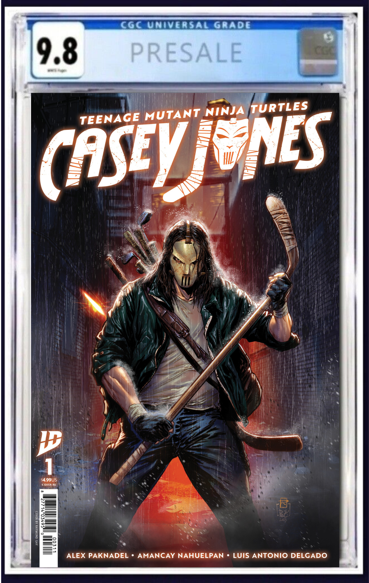 Casey Jones #1 Big Texas Comicon Exclusive by Raymond Gay Pre-Sale