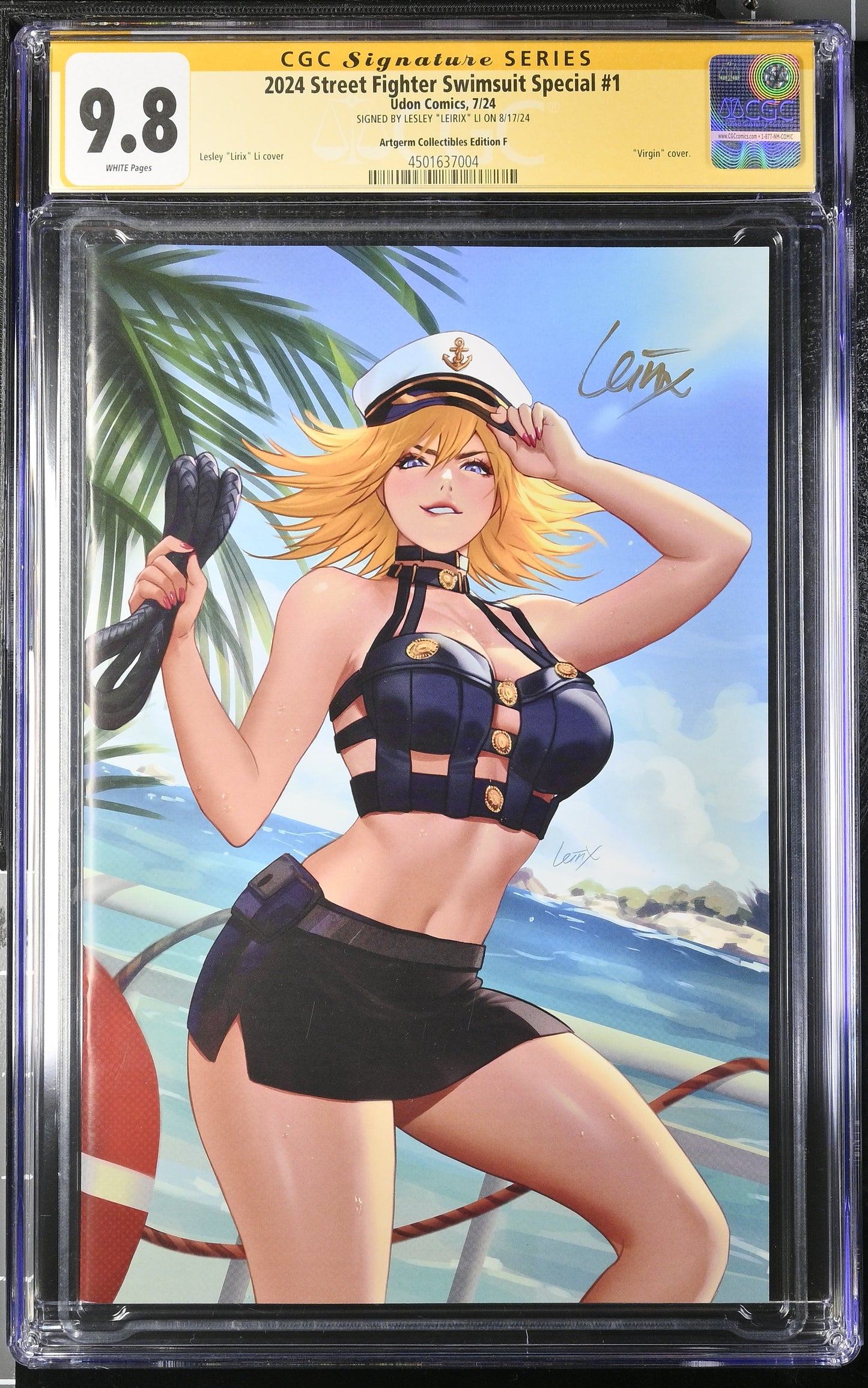 2024 Street Fighter Swimsuit Special - CGC SS 9.8 - Signed by Leirix Li