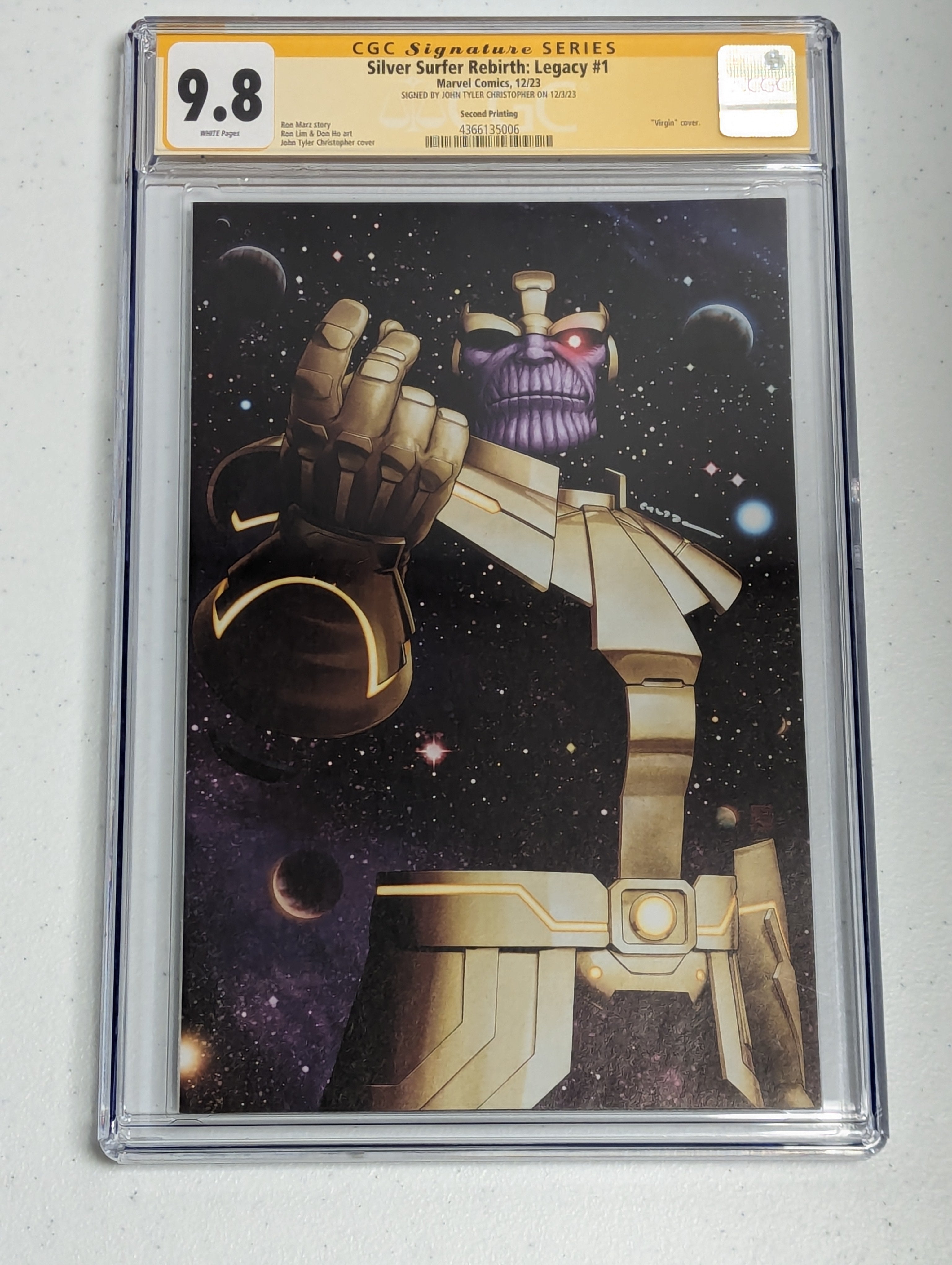 Popular Silver Surfer Rebirth #1 9.8 CGC