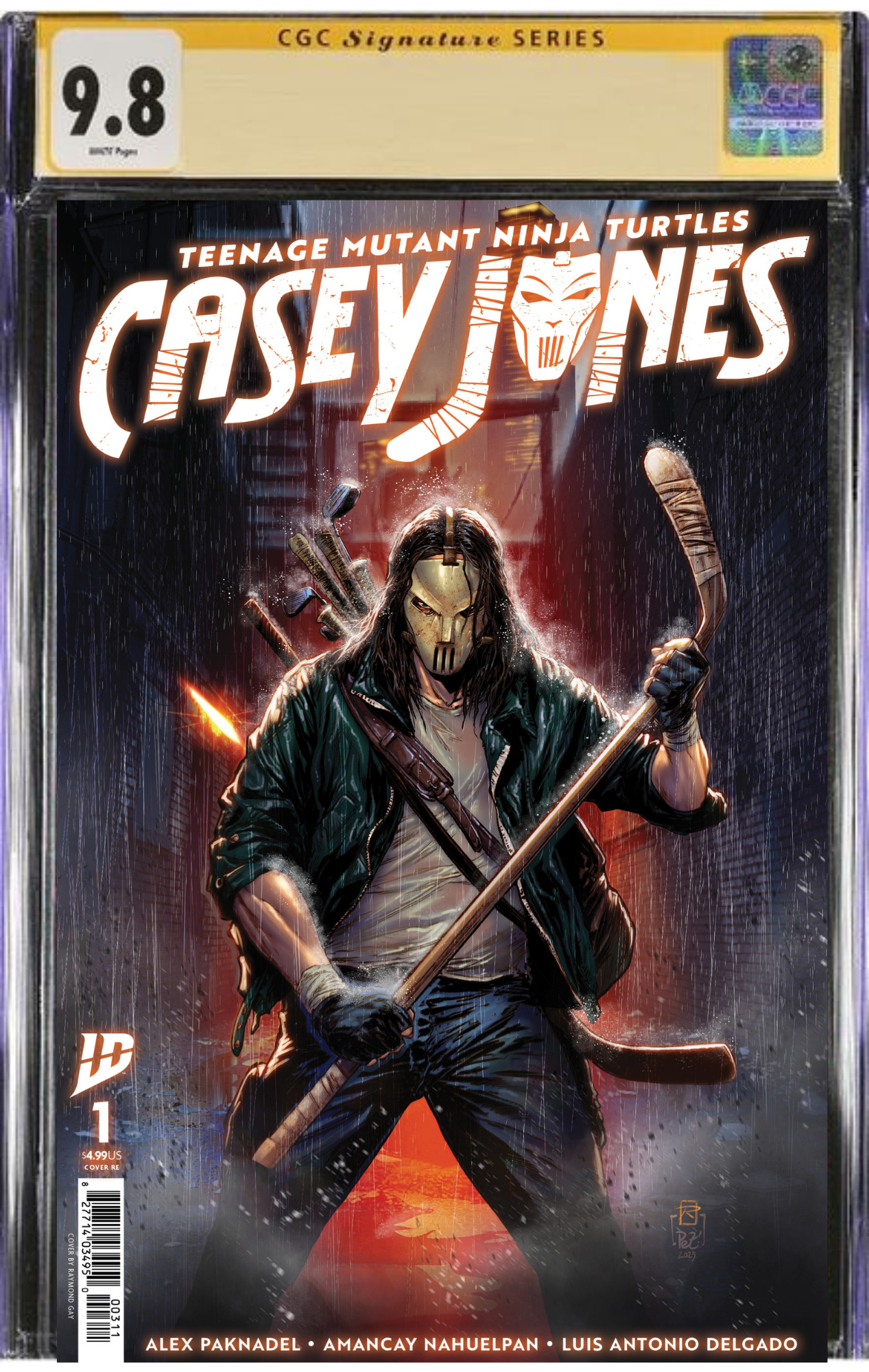 Casey Jones #1 Big Texas Comicon Exclusive by Raymond Gay Pre-Sale