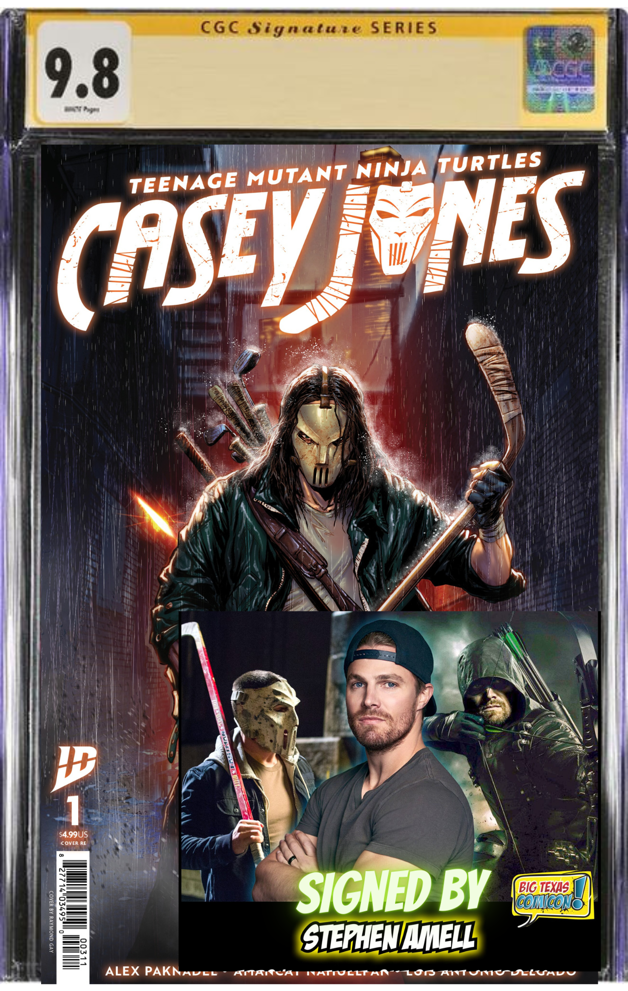 Casey Jones #1 Big Texas Comicon Exclusive by Raymond Gay Pre-Sale