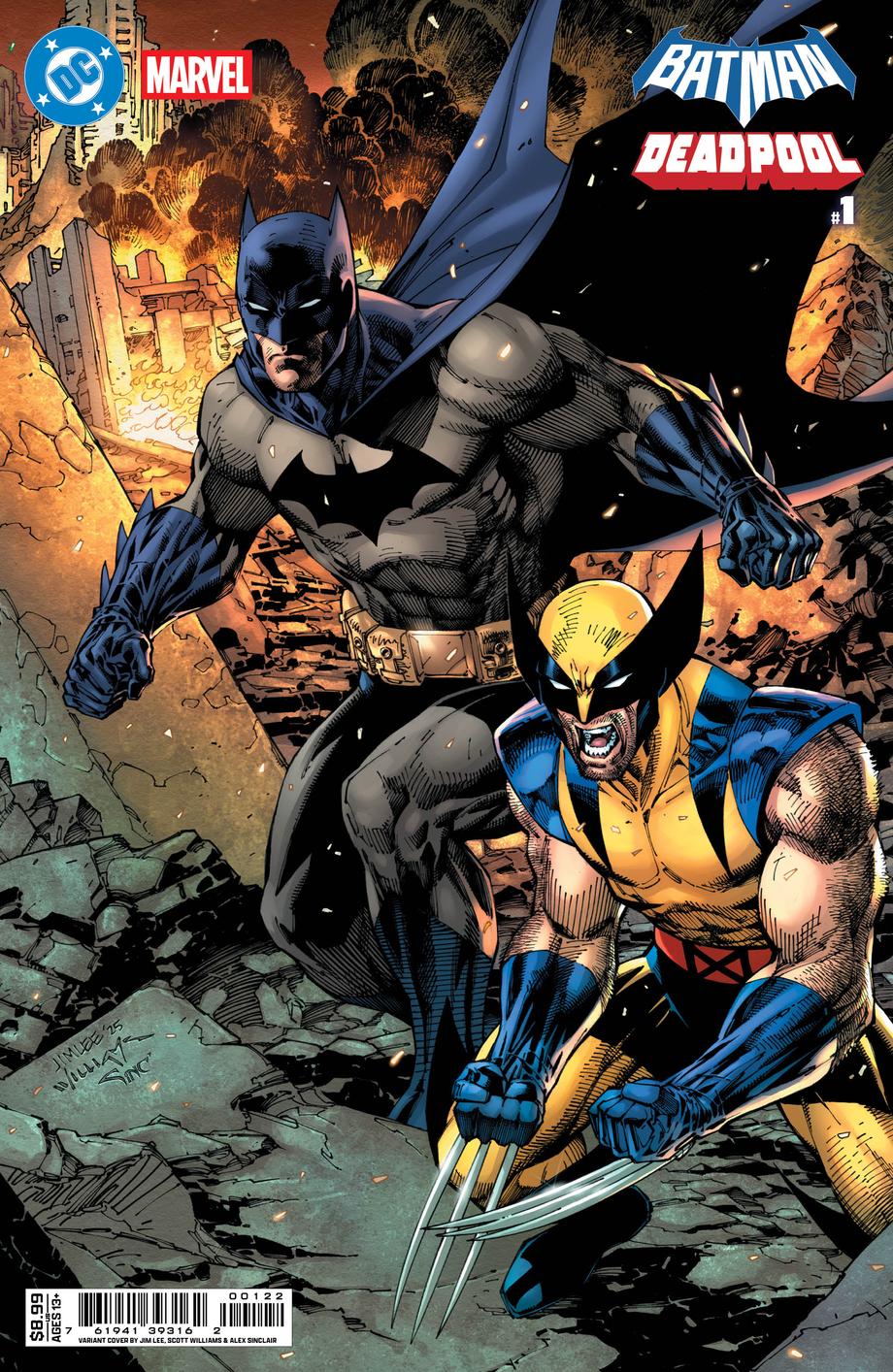 Batman/Deadpool 21 Cover Bundle Pre-sale Ships 11/19