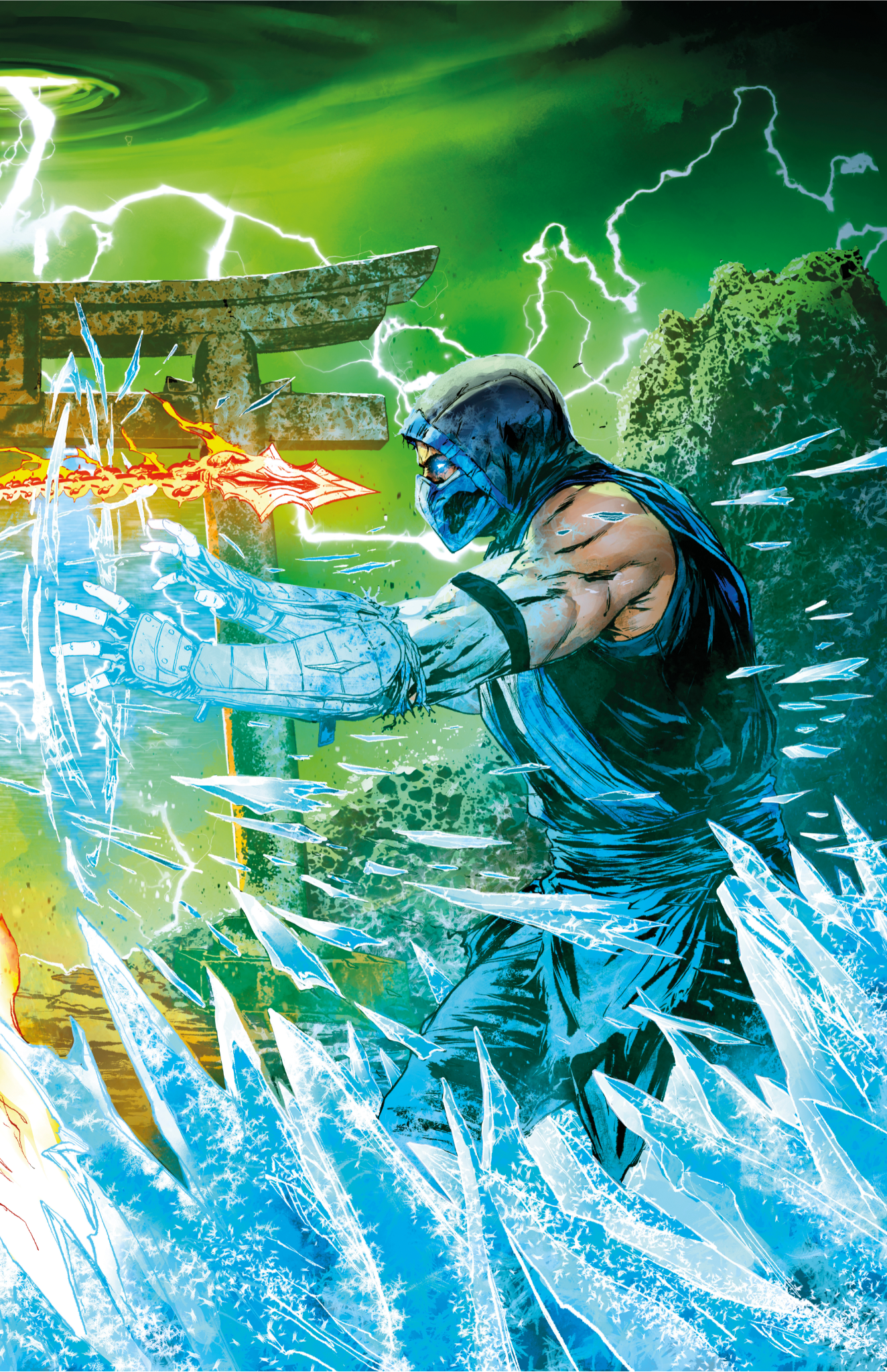 Fame: Ed Boon: Creator of Mortal Kombat Foil Connecting sets by Raymond Gay