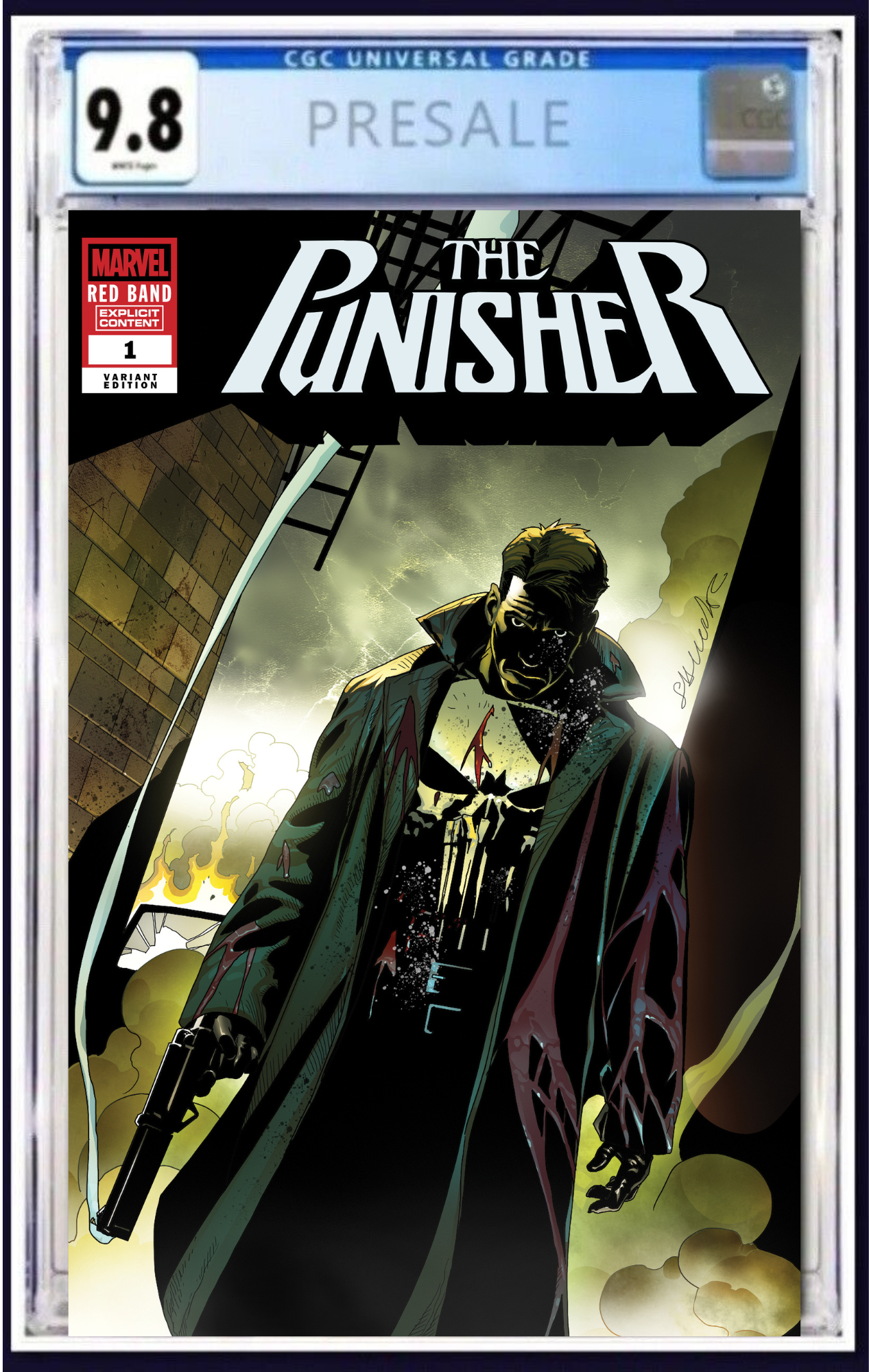 Punisher #1 Red Band Big Alpaca Comics/Big Texas Comicon Exclusive Pre-Sale