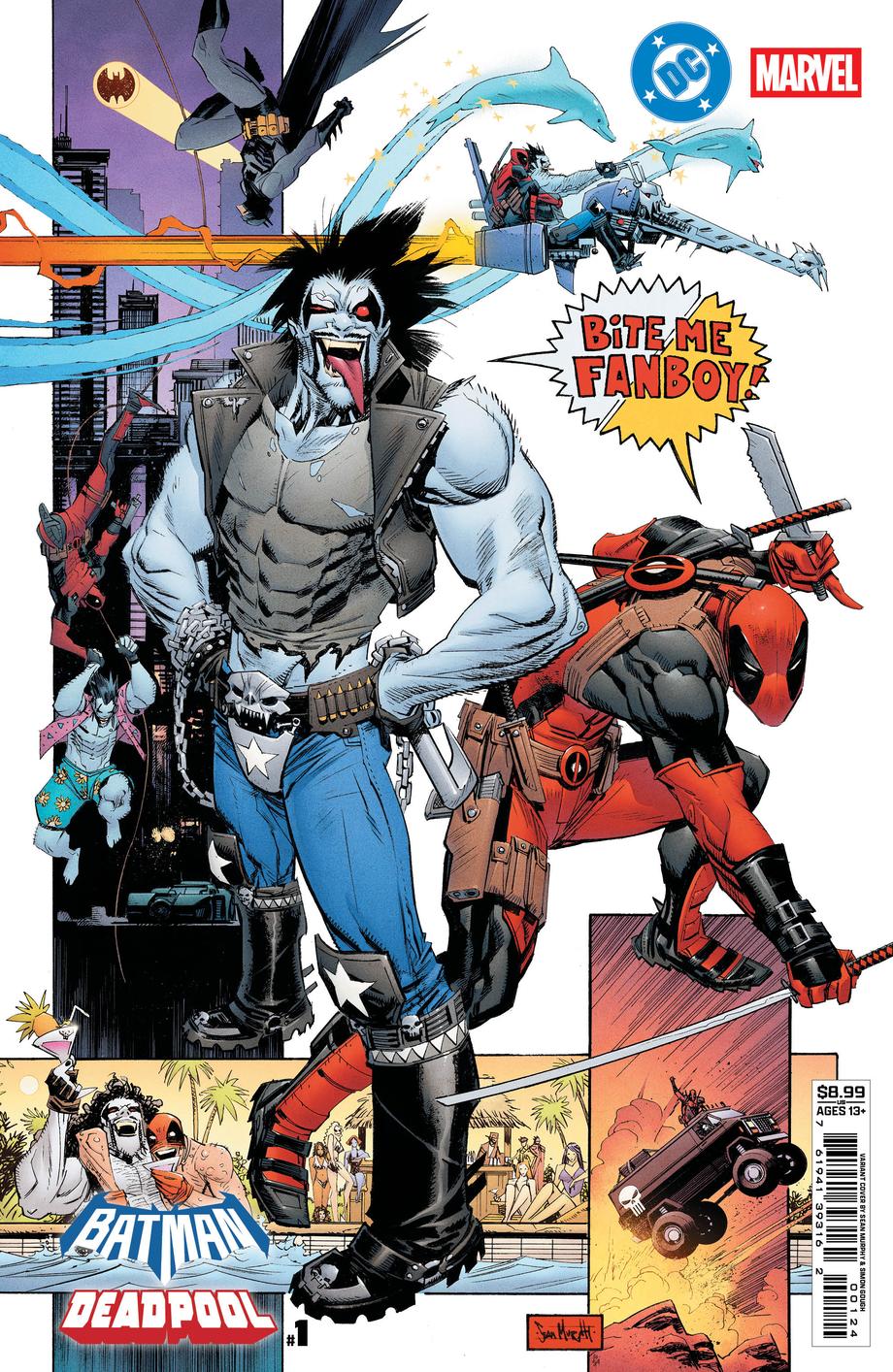 Batman/Deadpool 21 Cover Bundle Pre-sale Ships 11/19