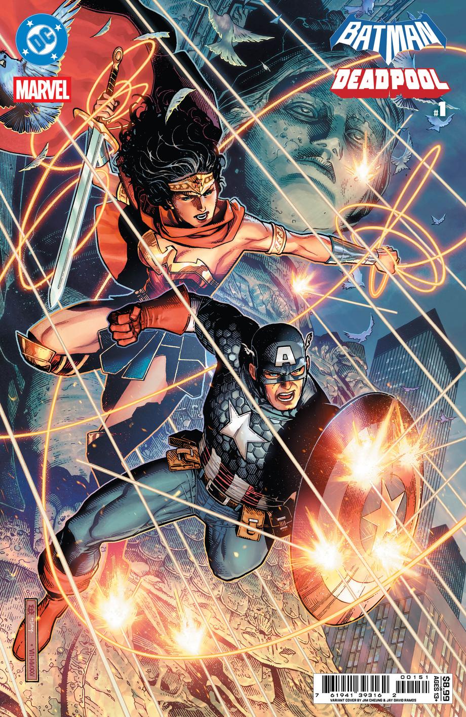 Batman/Deadpool 21 Cover Bundle Pre-sale Ships 11/19