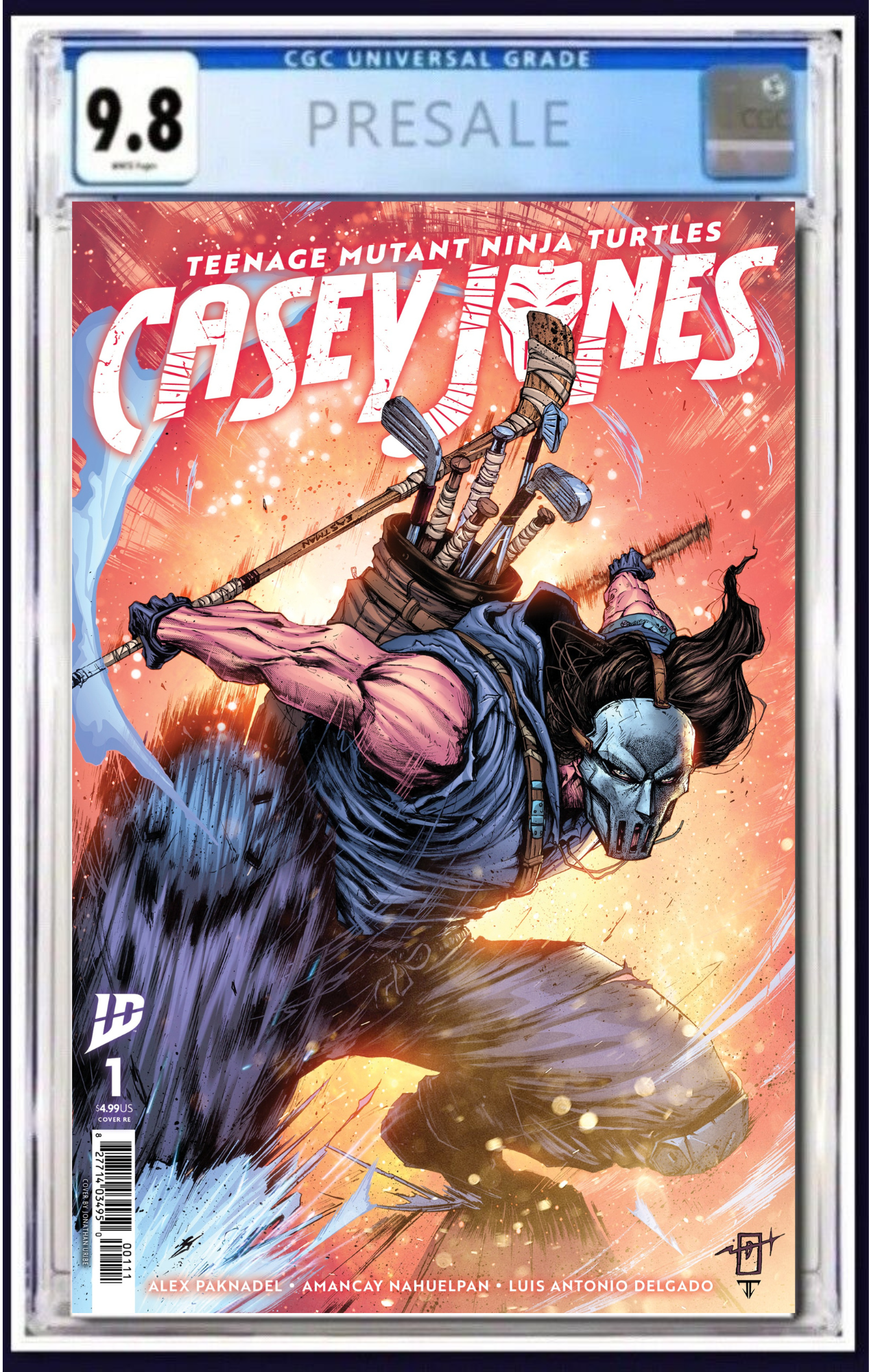 Casey Jones #1 Big Texas Comicon Exclusive by Jonathan Uribe