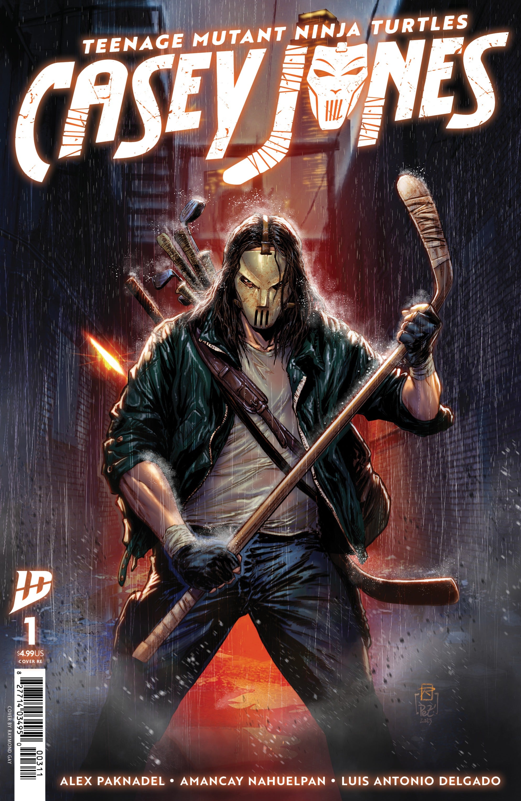 Casey Jones #1 Big Texas Comicon Exclusive by Raymond Gay – Big