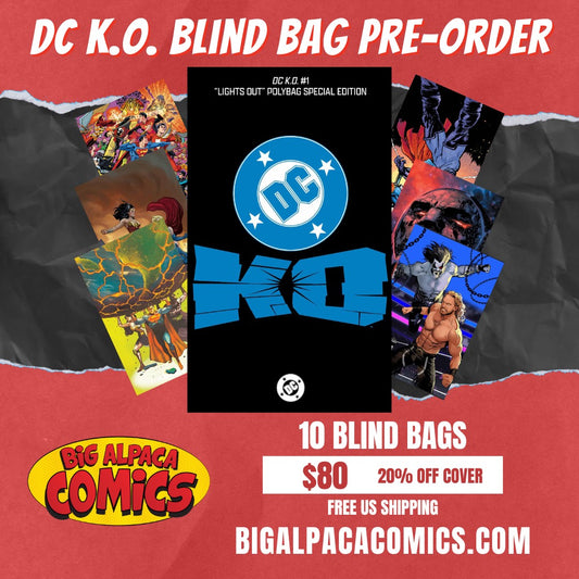 DC K.O. #1 Lights Out Blind Bag Bundle of 10 Free Shipping