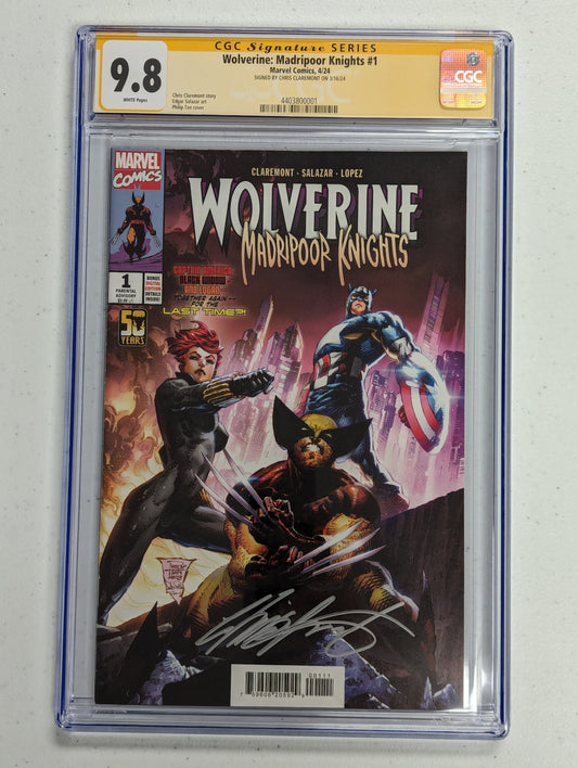 Wolverine Madripoor Knights #1 - CGC SS 9.8 - Signed by Chris Claremont