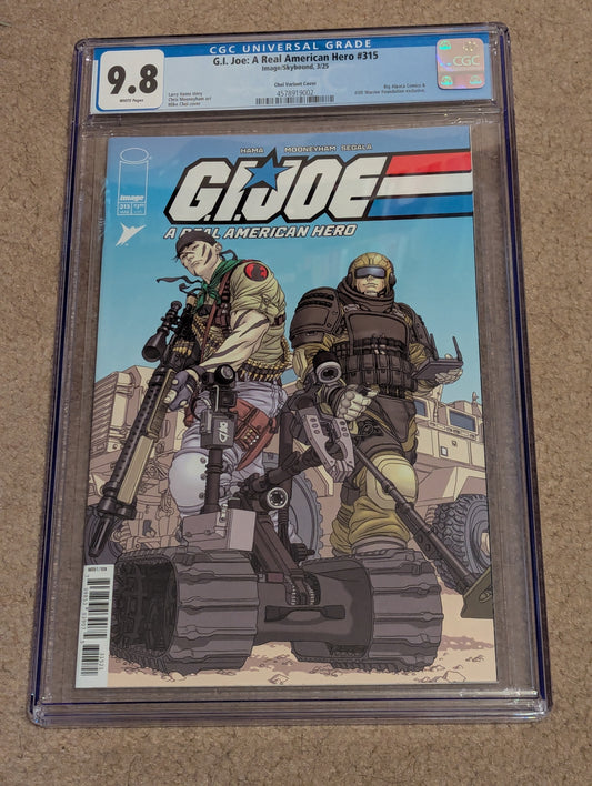 GI Joe #315 EOD Warrior Exclusive Graded - Very Limitied Availability
