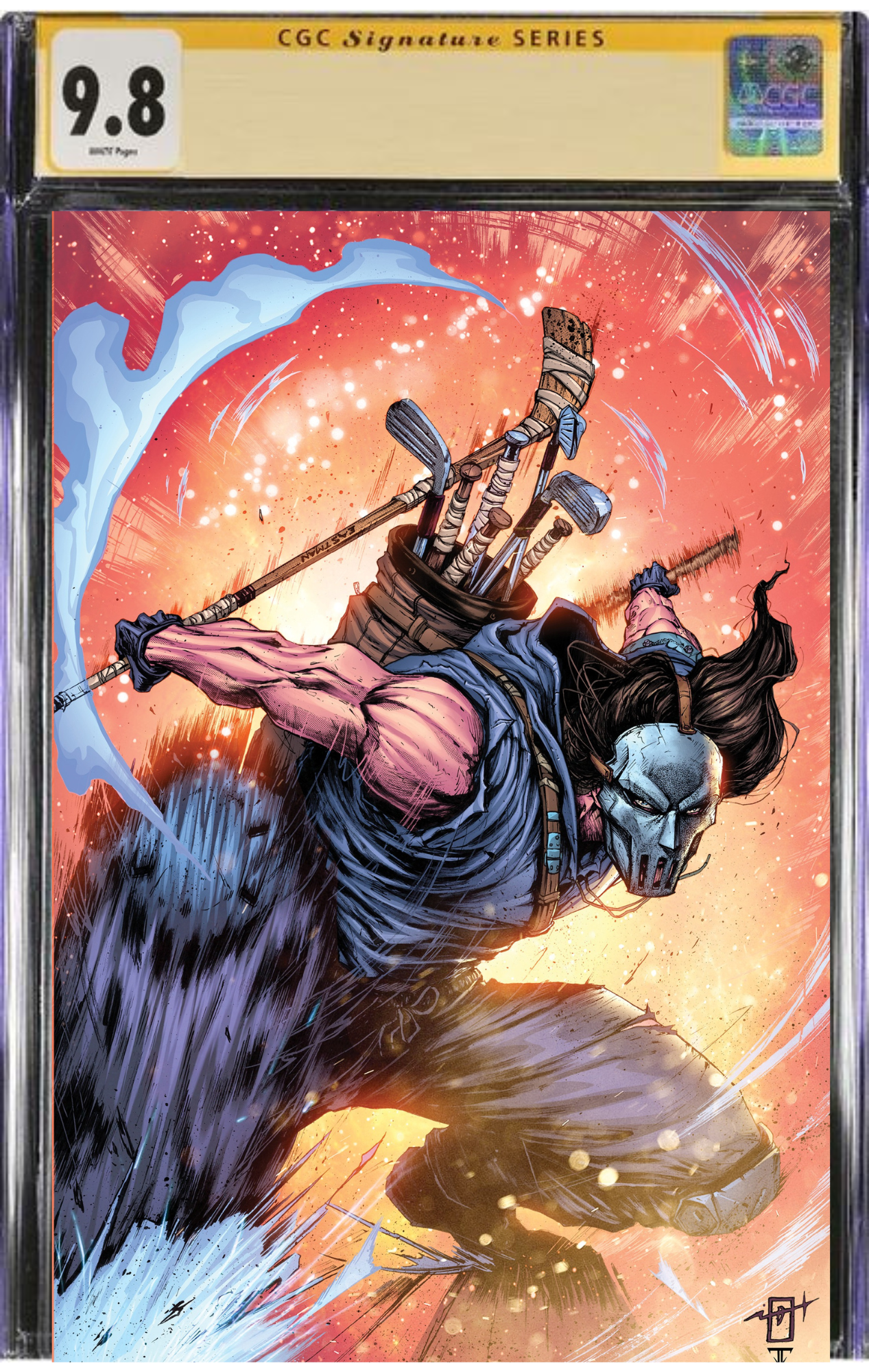 Casey Jones #1 Big Texas Comicon Exclusive by Jonathan Uribe