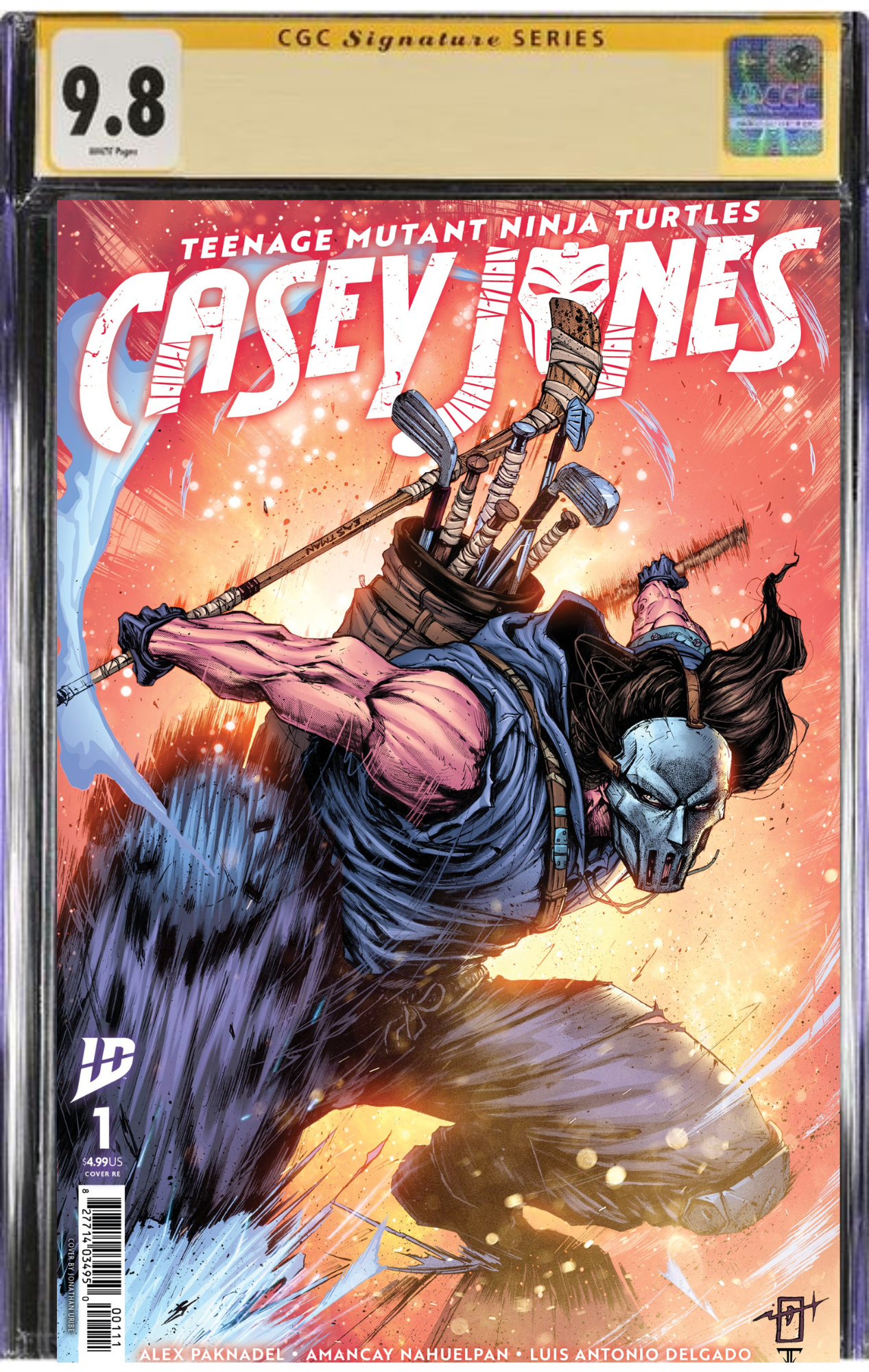 Casey Jones #1 Big Texas Comicon Exclusive by Jonathan Uribe