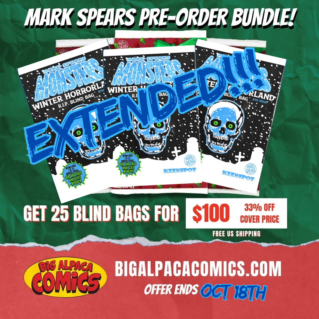 MARK SPEARS MONSTERS #8 Winter Horrorland RIP Blind Bag Bundle